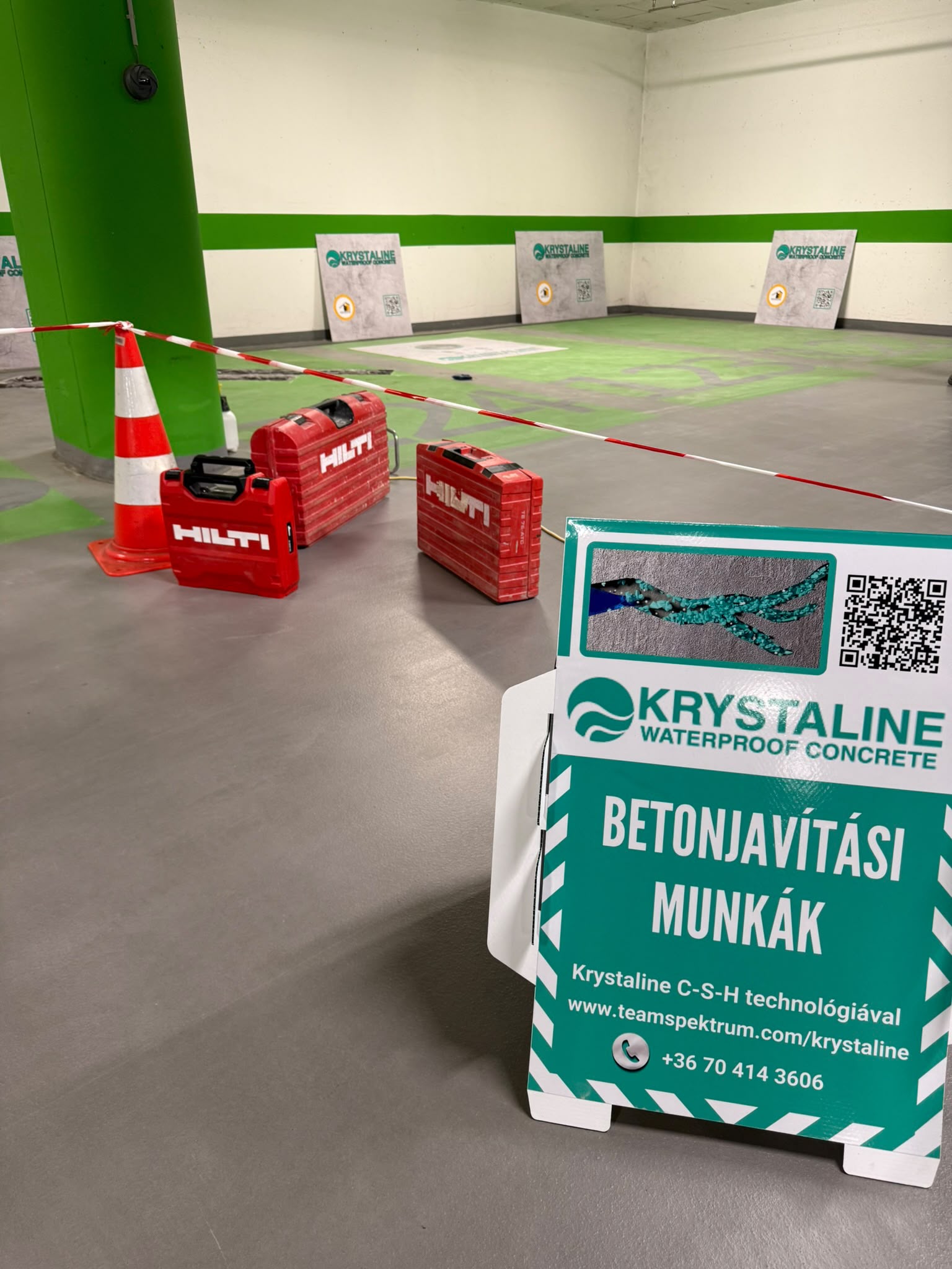 Betonjavítás, repedés és felületkezelés